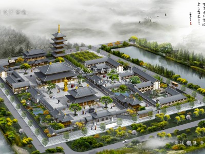 北京寺庙建筑总体规划方案