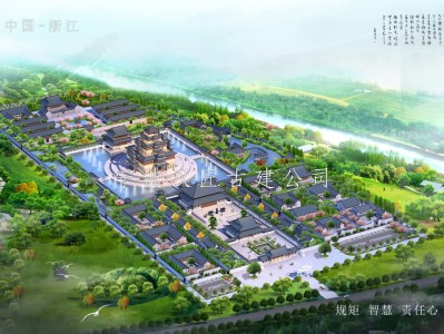 北京古建筑工程施工方案总体规划图